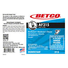 BETCO LABEL / PINE QUAT