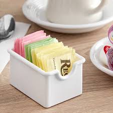 PLASTIC SUGAR PACK HOLDER (WHITE)