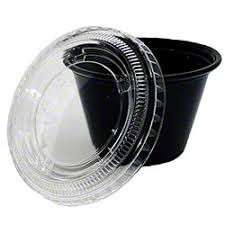 3.25 & 4 OZ PORTION CUP LID /  EMPRESS (50/50/2,500)