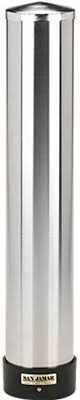 LARGE WATER CUP DISPENSER W/REMOVABLE CAP, WALL