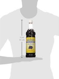 BLACKBERRY SUGAR FREE / MONIN / 1 LITER / (4/CS)