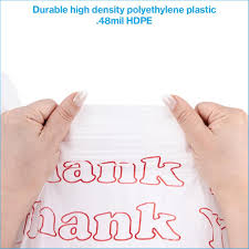 THANK YOU LONG / HIGH-DENSITY SHOPPING BAGS, 18" X 30" [TYB]