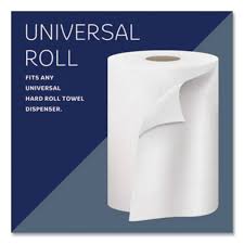 KCC50606 / HARDWOUND TOWELS / WHITE / 8" X 600' / PREMIUM