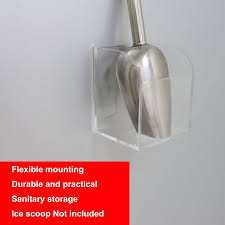 WALL MOUNT SMALL SCOOP HOLDER