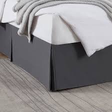BED SKIRT / CASTLE ROCK GREY / QUEEN / 60 X 80 X 15 (EACH)