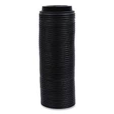 HOT CUP LID / BLACK / FITS 10-20 OZ BOARDWALK HOT CUP