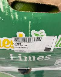 *LIMES / 40 POUND (CASE)