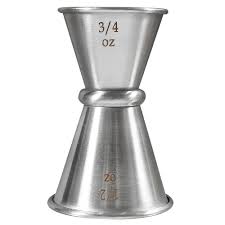 JIGGER 1/2 OZ. X 3/4 OZ.
