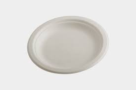 6" BAGASSE PLATE / SUGARCANE / TAN / 1,000 PER CASE [CASE]