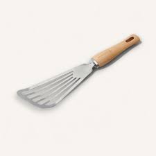 WOOD HANDLE UTENSILS (SOLID FLEXIBLE TURNER,