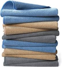 MICROFIBER TOWEL / BLUE / 16 X 16 / 12 PER PACK