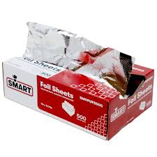 FOIL POP-UP SHEETS / 9" X 10.7 5" (500/BOX) (6/CS)