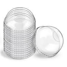DOME LID WITH 1" HOLE / FITS C HOICE 9, 12, 16, 20 & 24 OZ CL