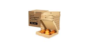 12 X 12 CORRUGATED KRAFT PIZZA BOX (50/CS)