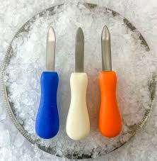 OYSTER KNIFE WITH PLASTIC HANDLE