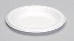 GENPAK ELITE 6" BLACK PLATE LAMINATED FOAM | 1000/CS 10