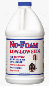 BAR GLASS WASH / LOW SUD / GAL LON (4/CS) [BGW]