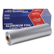 STANDARD ALUMINUM FOIL ROLL, 12" X 1,000 FT