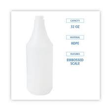 SPRAY BOTTLE / EMBOSSED WITH M EASUREMENTS / 32 OZ (24/CS) (S