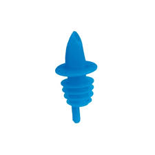 BLUE PLASTIC POUR SPOUTS (DOZEN)