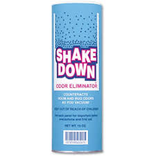 SHAKEDOWN POWDERED ODOR ELIMIN ATOR, FLORAL SCENT, 15 OZ CAN