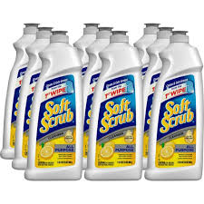 SOFT SCRUB / LEMON SCENT / ALL CLEANSER / 24 OZ / 9 PER