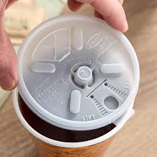 DART TRANSLUCENT LIFT N' LOCK W/ STRAW SLOT LID - 100/SLV |