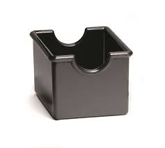PLASTIC SUGAR PACK HOLDER (BLACK)