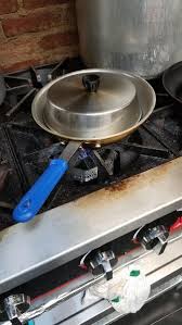 VOLLRATH 3011 BLUE COOL HANDLE III REMOVABLE SILICONE PAN