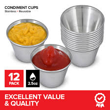 (SINGLE)SAUCE CUPS (2.5 OZ.)