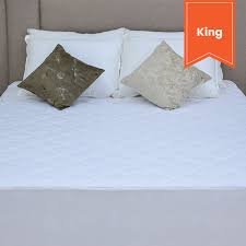 MATTRESS PAD / KING / Waterproof Fitted / 78 x 80 x
