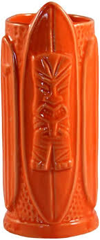 BARCONIC TIKI DRINKWARE / CERAMIC SURF STYLE MUG / 16