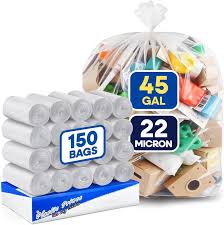 40 X 48 / 45 GAL / HIGH DENS / CLEAR / 22 MIC [150/CS]