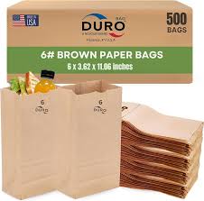 #6 BROWN PAPER BAG [500/CS]
