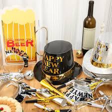MIDNIGHT PARTY KIT WITH HATS FOR 50 PEOPLE