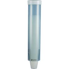 SAN JAMAR COOLER CUP DISPENSER "FROSTED BLUE" 16" 1 / EA
