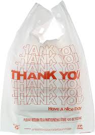 THANK YOU BAG / 1/6 SIZE / PLASTIC (1,000/CS) [TYB]