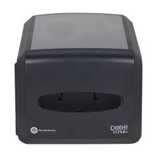 VFOLD NAPKIN DISPENSER / BLACK / WITH ADVERT WINDOW (EACH)