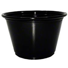 5.5 OZ PORTION CUP / EMPRESS /  BLACK (50/50/2500)