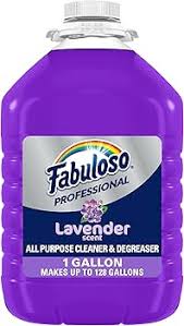 FABULOSO / ALL-PURPOSE CLEANER , LAVENDER SCENT, 1GAL BOTTLE,
