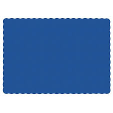 PLACEMAT / BLUE / 1,000 PER CASE (CASE)