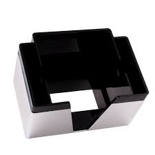 3 WAY NAPKIN/RAIL CADDY (CHROME)