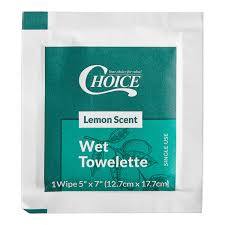 WET NAP / MOIST TOWELETTE / 5 X 7  (1,000/CASE)