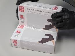 SYNMAX SYNTHETIC NITRILE /  MEDIUM / BLACK / 100 PER BOX
