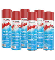 FOAMING GLASS CLEANER / AEROSOL / 19 OZ (6/CS)