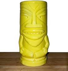 BARCONIC TIKI DRINKWARE / SHOT / YELLOW / 2 OZ (EACH)