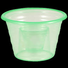 BOMBSHOTZ CUP NEON GREEN | 50/SLV, 10 SLV/CS