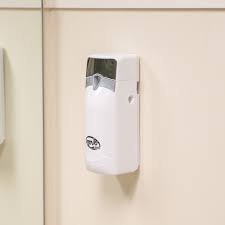 DISPENSER / METERED AEROSOL AIR FRESHENER SYSTEM