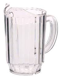 32 OZ PITCHER / CLEAR SAN PLAS TIC [EACH]