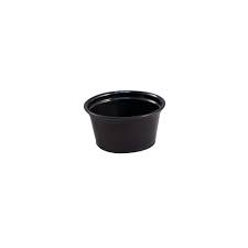 2 OZ PORTION CUP / EMPRESS / BLACK (50/50/2500)